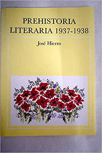 PreHistoria Literaria 1937-1938